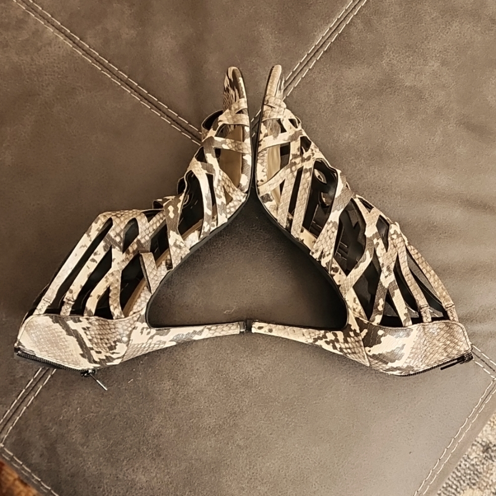 Madden girl high heel fancy shoes Size 9.5